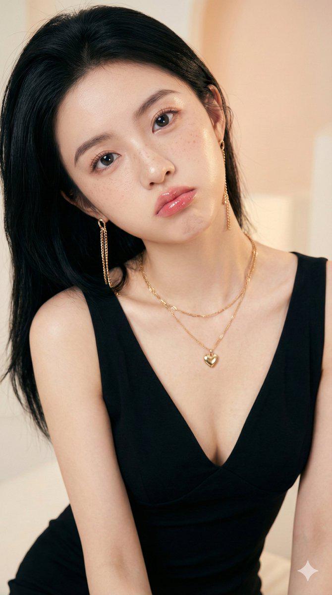 柔焦浪漫风格可爱女性写真人像