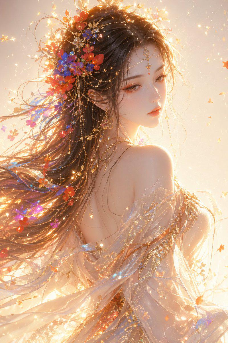 东方幻想女性像