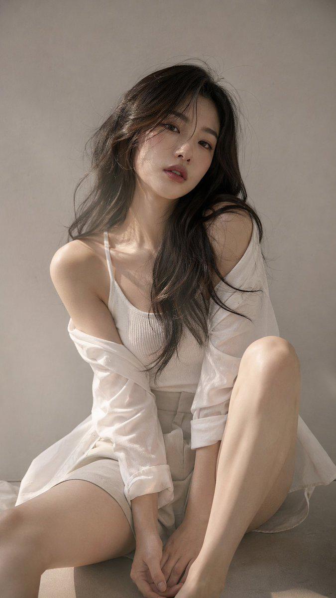 东方女生艺术像