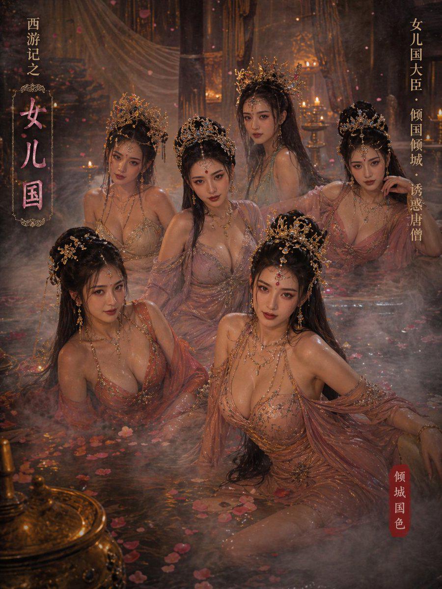 女儿国温泉海报
