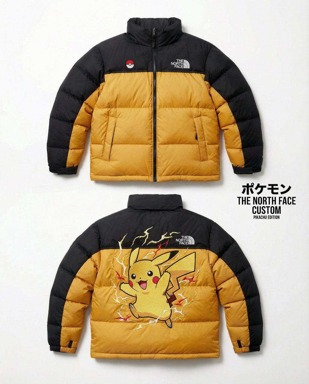 宝可梦灵感羽绒服高端广告