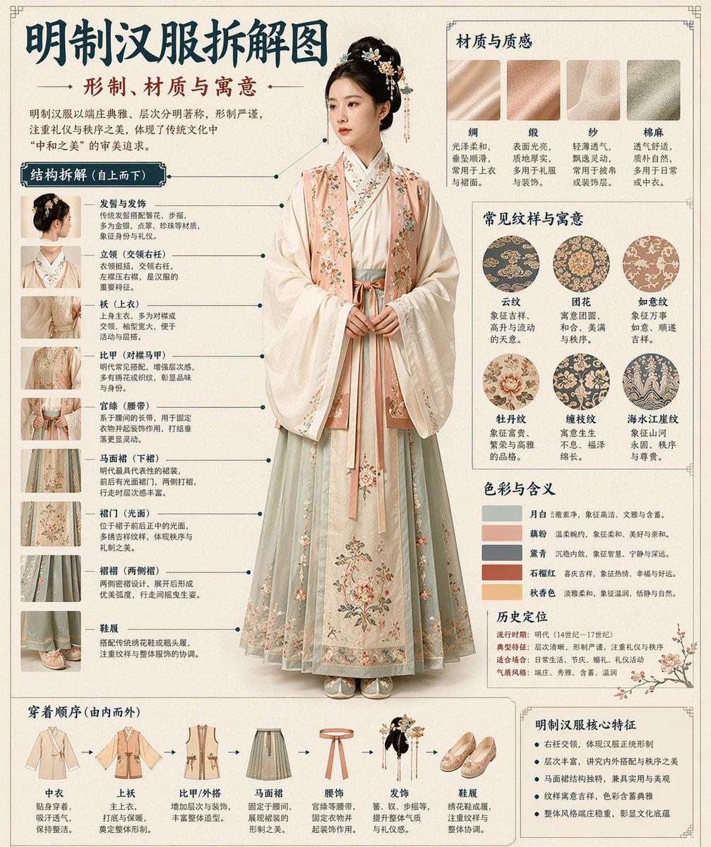 博物馆图鉴式中文拆解信息图自动生成