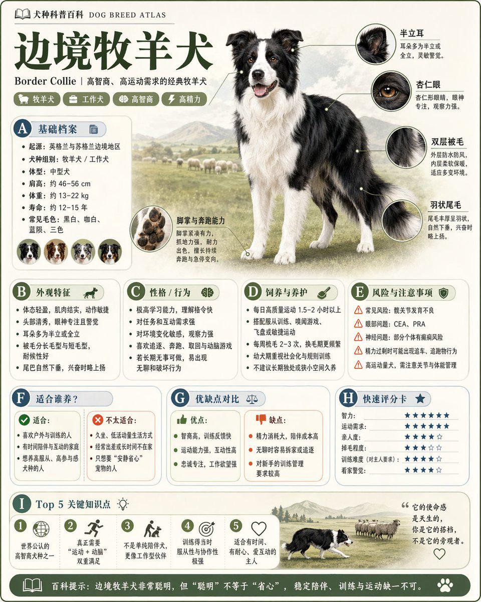 高质量竖版科普百科模块化信息图