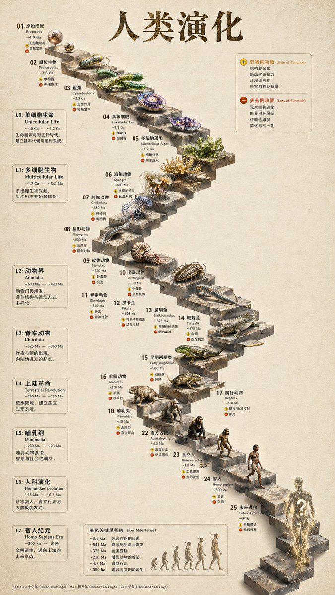 3D石阶进化图