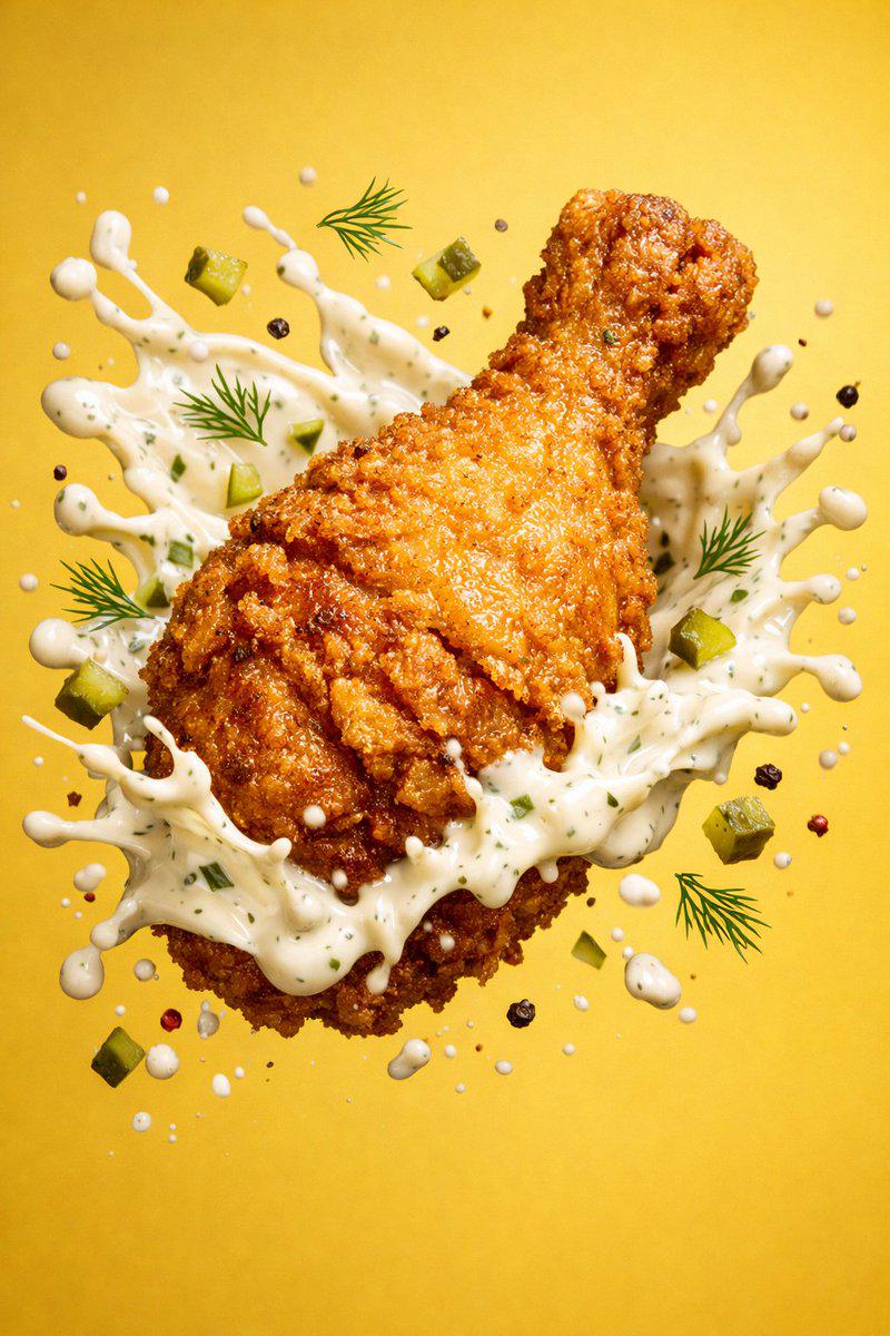 史诗级炸鸡腿奇幻美食大片