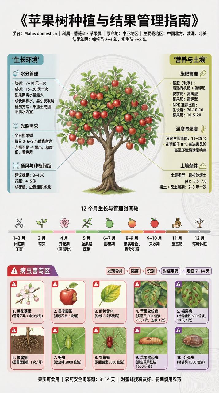 果树种植博物馆级科普展板设计